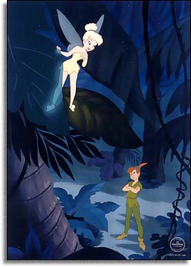 Tinker Bell and Peter Pan - Walt Disney Productions